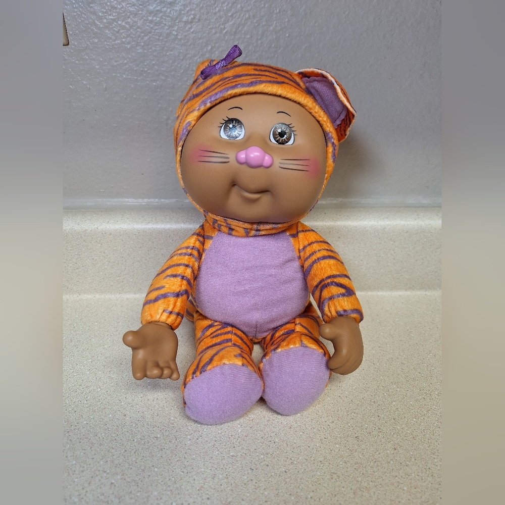 Cabagge Patch Tiger Plush Doll 9"